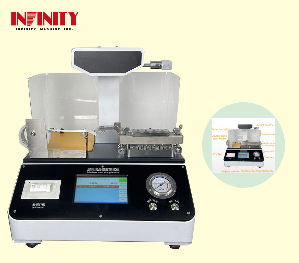 Errore di indicazione accurato ± 1J / M2 Macchina di prova universale in 500m × 400cm × 650mm Dimensione