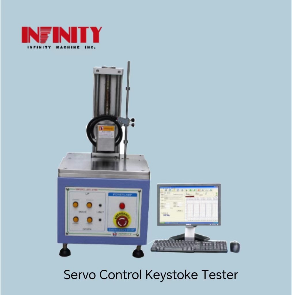 Test di precisione con servo control Tester di tastiera 0.01gf Min. Display di carico