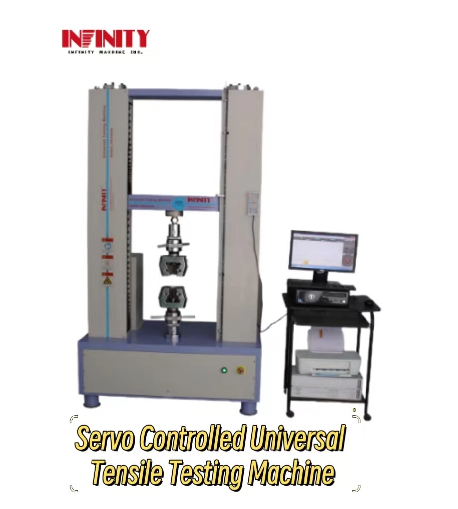 Laboratorio elettronico 100KN Servo Control Universal Material Tensile Testing Machine