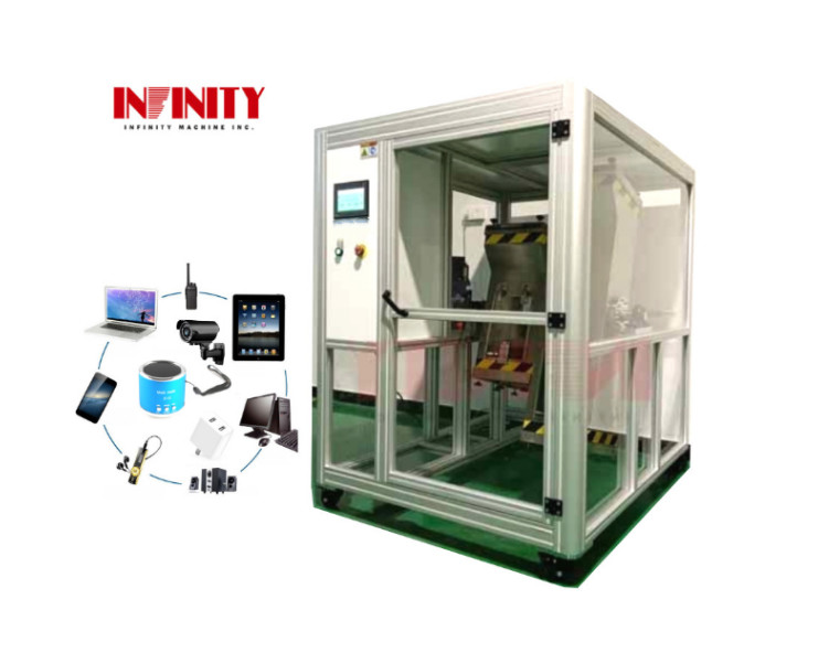 Tester di impatto di goccia di caduta del pannello di tocco di IEC 60068-2-32 1000mm 500mm casuali