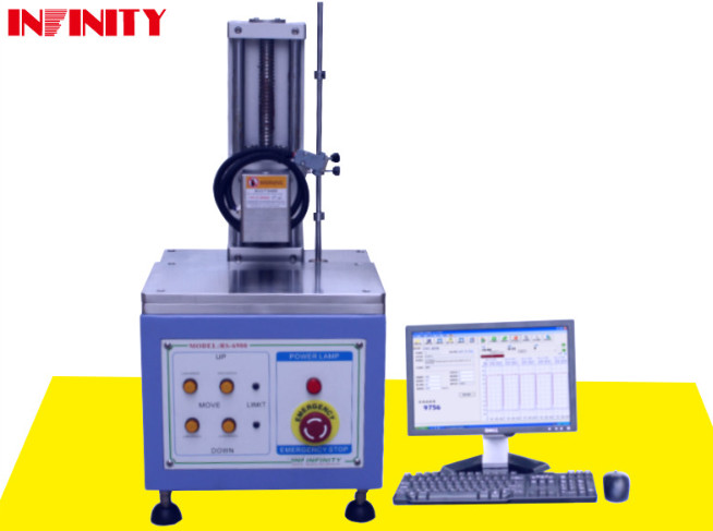 Tester di chiavi per interruttori AC servomotore per la prova della forza del tasto di gomma / pulsante di interruttore