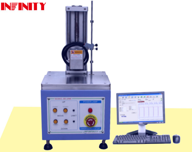Test di forza della chiave di gomma Tester del pulsante della tastiera con capacità di 5 kgf per il test di forza della chiavetta / interruttore