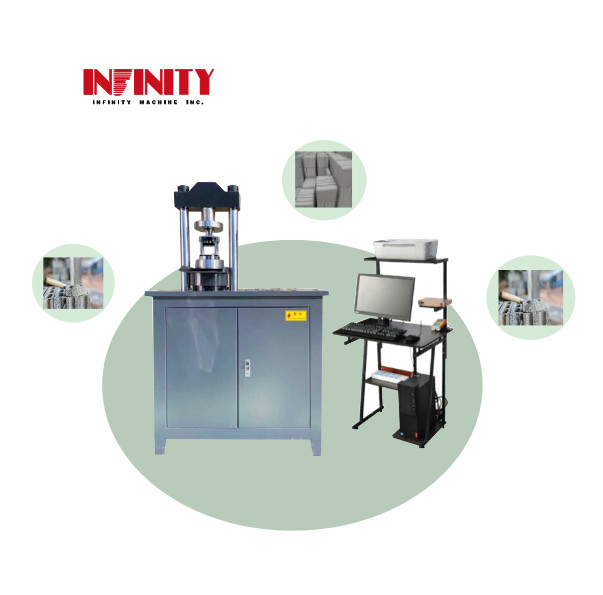 Controllo ad alta precisione a doppia colonna 300KN Servo Compressione Strength Testing Machine