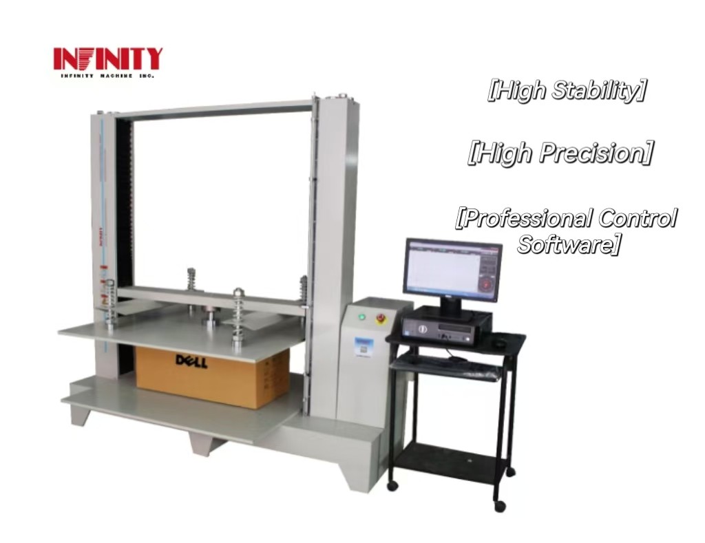 Servo motor control package Container Compression Strength Tester Capacità 20KN