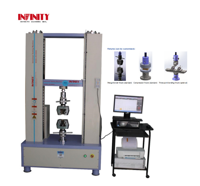 Controllo informatico Multifunzione Universal Tensile Testing Machine per metallo bastone