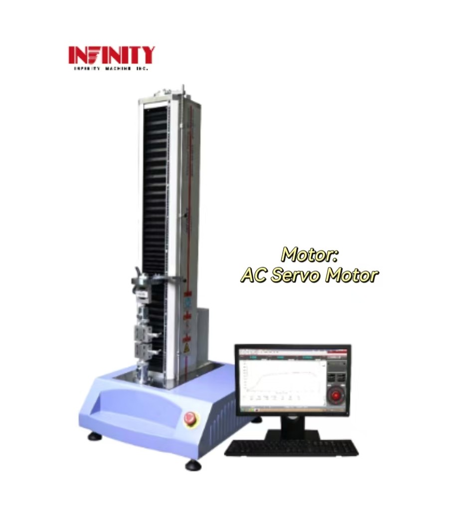 Alta precisione 1KN AC Servo Motor Universal Tensile Compressive Testing Machine