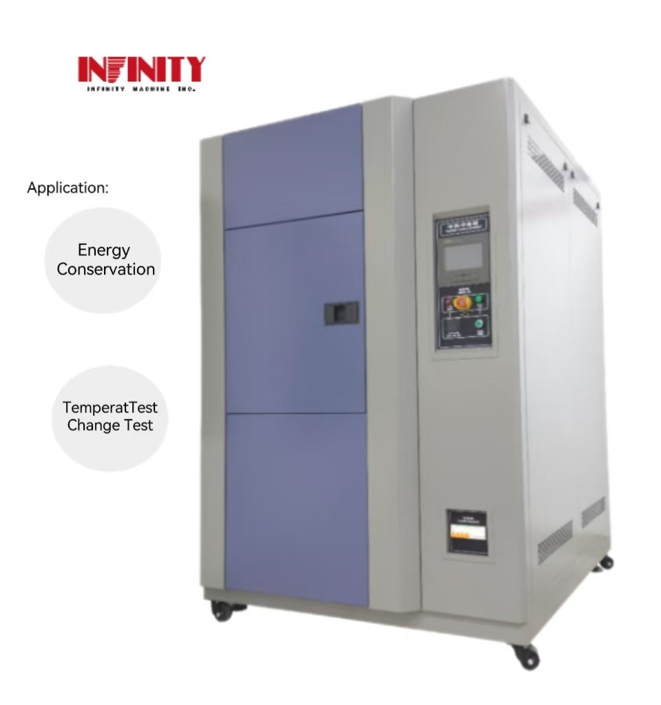 Apparecchiatura programmabile camera di prova per urti termici Fluctuazione della temperatura ±1°C