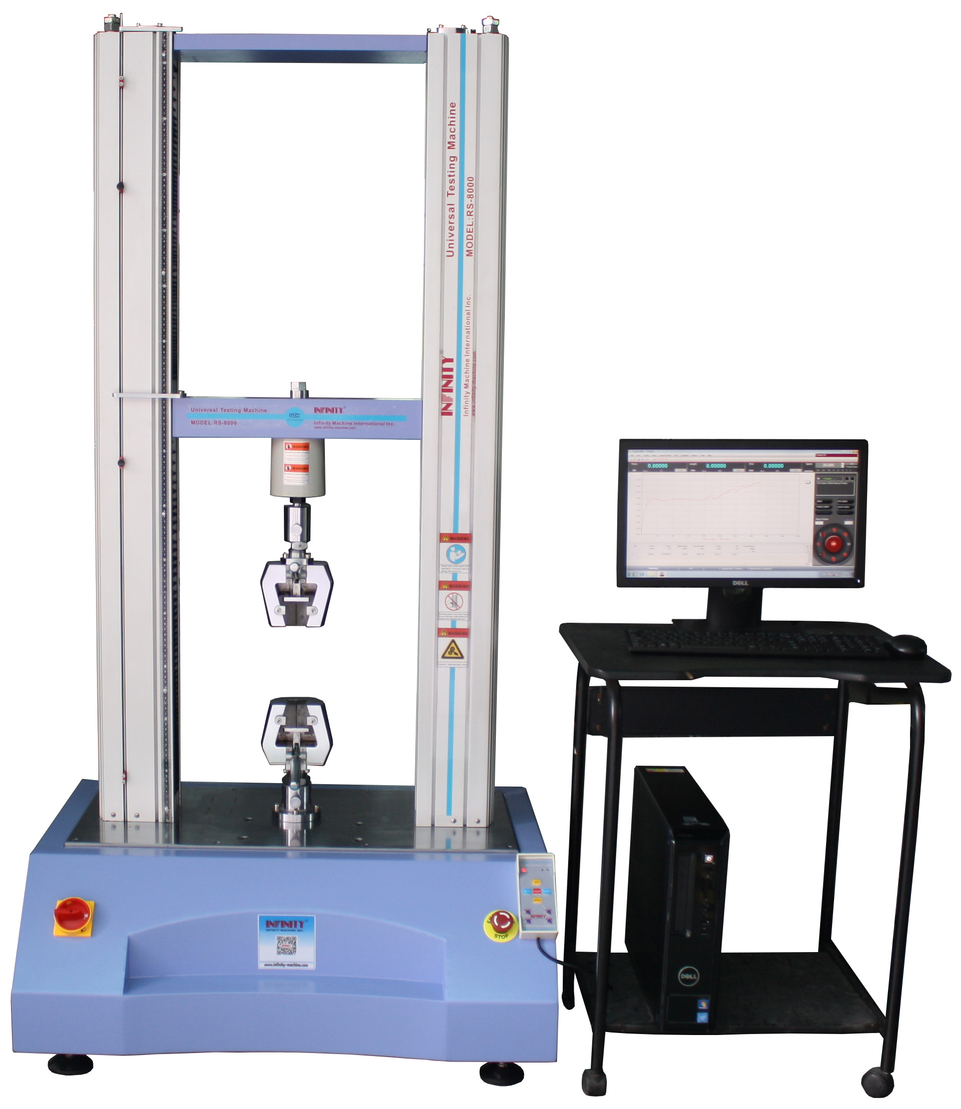 macchina di prova universale elettronica del servocomando 10KN per il metallo del laboratorio/la prova filo di acciaio
