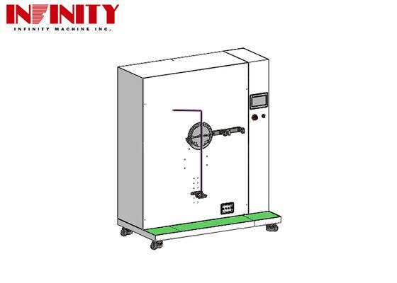Macchina di prova della flessibilità dei fili conforme alla norma ISO 19642-2:2023 Cable Cyclic Bending Tester for Automotive Cables