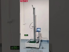 2m Altezza di caduta Tester di impatto della palla di caduta Velocità della macchina 3-20 min / turno Standard JIS
